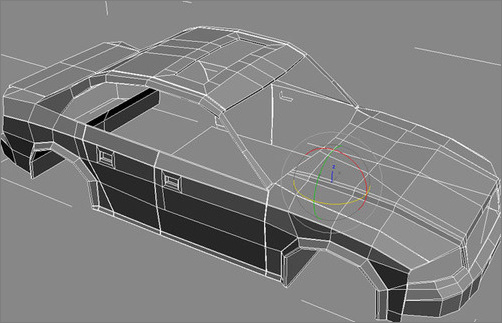 3dmax汽車建模教程  三聯