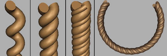 3D Max制作漂亮首飾方法  三聯