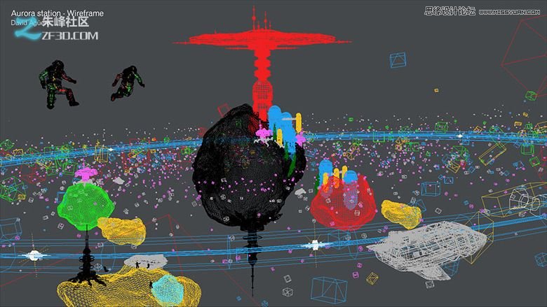 3DMAX模仿地心引力制作太空空間站,PS教程,思緣教程網