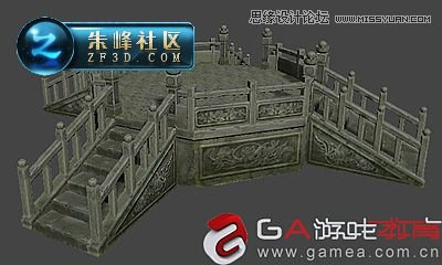  3DMAX制作仙靈島動漫場景過程賞析,PS教程,思緣教程網