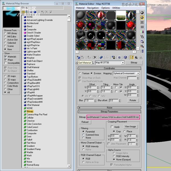 3DMAX制作炫酷的紅色跑車教程,PS教程,思緣教程網