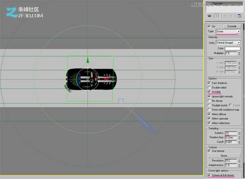 3DMAX制作炫酷的紅色跑車教程,PS教程,思緣教程網