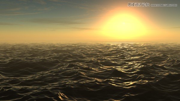3dmax創建一個美麗的日落場景教程  三聯