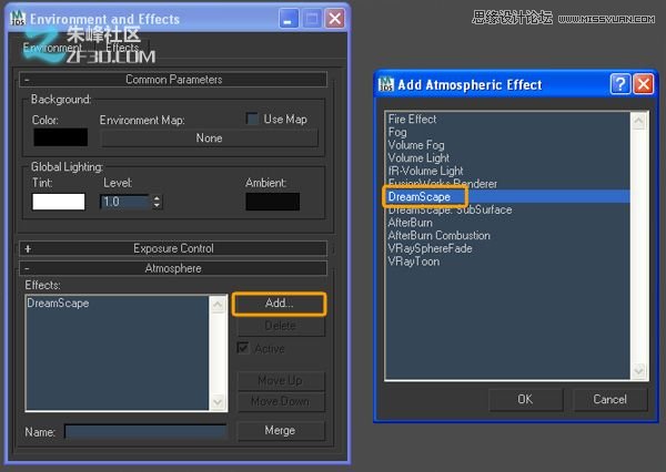 3dmax創建一個美麗的日落場景教程,PS教程,思緣教程網