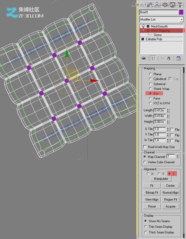 3dmax結合VRAY制作展示廳效果,PS教程,思緣教程網