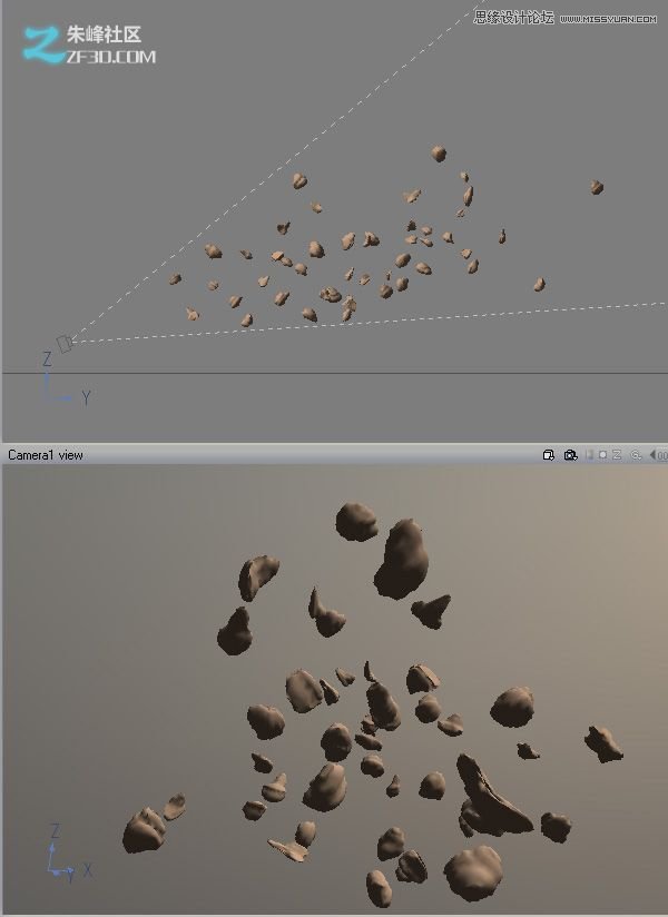 3Dmax創建壯觀的三維空間爆炸效果,PS教程,思緣教程網