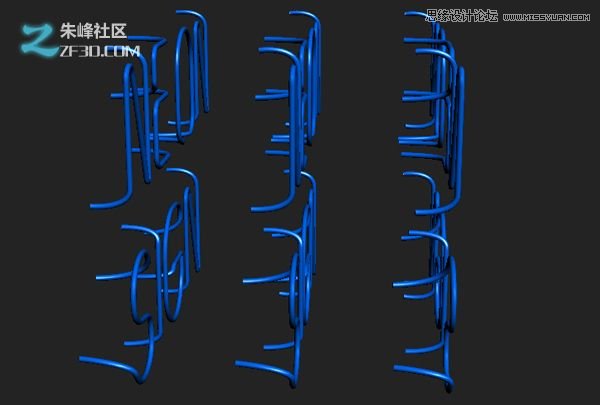 3dmax結合Vray制作霓虹燈藝術字效果,PS教程,思緣教程網