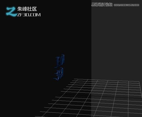 3dmax結合Vray制作霓虹燈藝術字效果,PS教程,思緣教程網