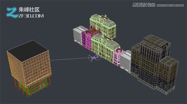 3Dmax結合PS制作超酷的建築物效果圖,PS教程,思緣教程網