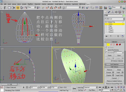 3Ds Max新手教程：制作漂亮的鮮花模型（圖三）