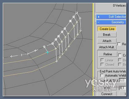 3DsMax教程：制作逼真美女眼睫毛的方法（圖八）