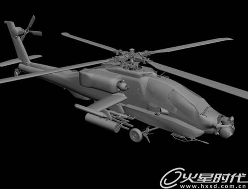 《阿帕奇變形金剛》武裝直升機制作教程