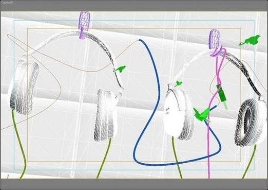 3ds Max教程:懸掛在浴室內耳機