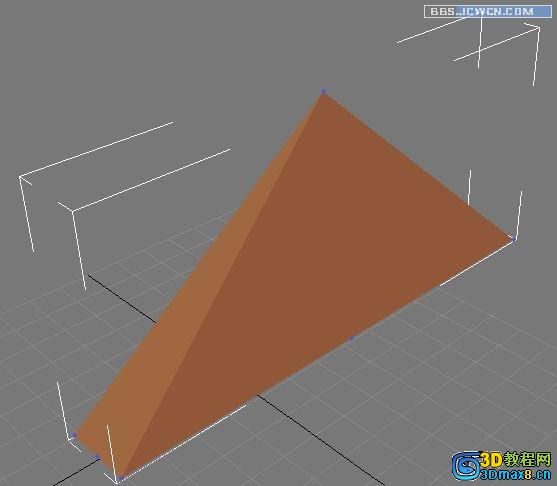 3Dmax制作千紙鶴多邊形建模教程