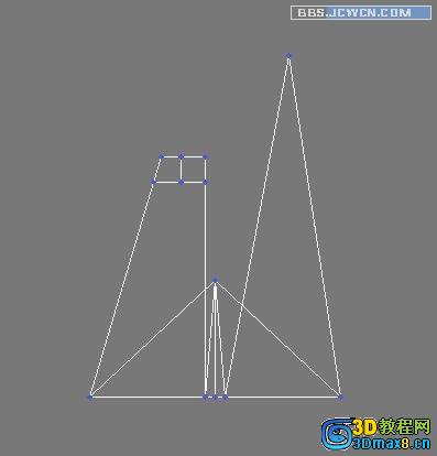 3Dmax制作千紙鶴多邊形建模教程