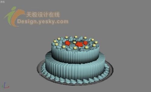 推薦：3dsMAX打造逼真生日蛋糕全過程(5)