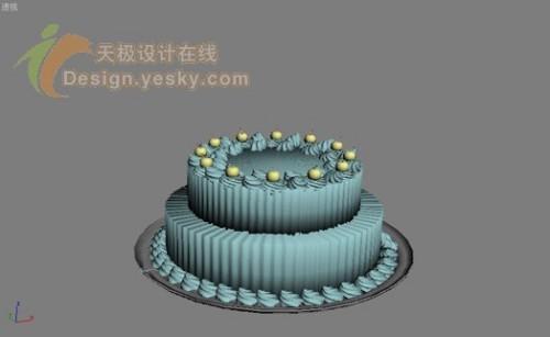 推薦：3dsMAX打造逼真生日蛋糕全過程(5)