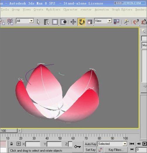 3DsMAX簡單快速打造荷花燈教程(3)