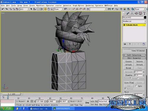 3dsmax實例教程:打造Q版忍者角色