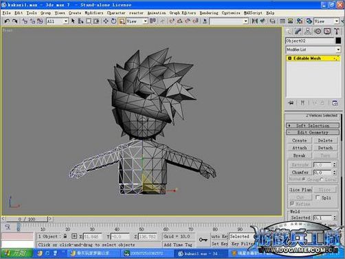 3dsmax實例教程:打造Q版忍者角色