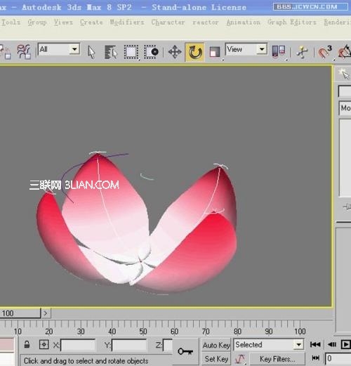 創意教程:3DsMAX簡單方法快速打造荷花燈(3)