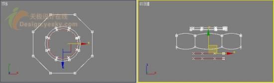 使用3DsMax幾何體融合功能設計大理石花壇(2)