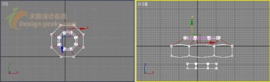 使用3DsMax幾何體融合功能設計大理石花壇(2)