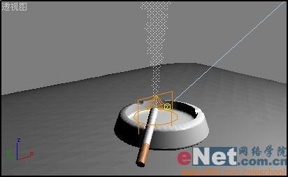 3DSMAX特效：制作一支沒有抽完的香煙(4)