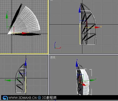 世界唯一的七星級酒店--建模方法