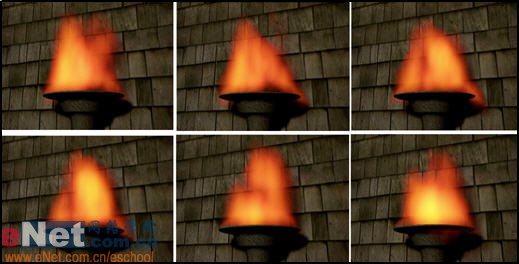 3dmax教程：模擬火焰的燃燒效果