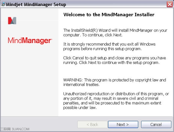 MindManager 15安裝教程 三聯