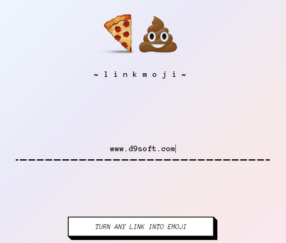 教你把網站鏈接變成emoji表情 emoji網址生成器