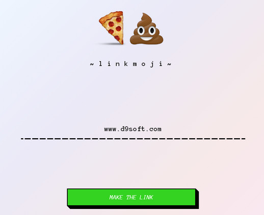 教你把網站鏈接變成emoji表情 emoji網址生成器
