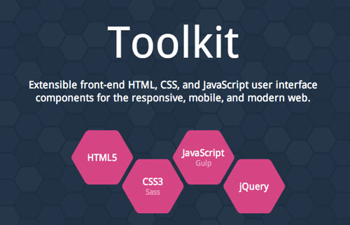 比BOOTSTRAP還更強大的前端框架TOOLKIT 三聯