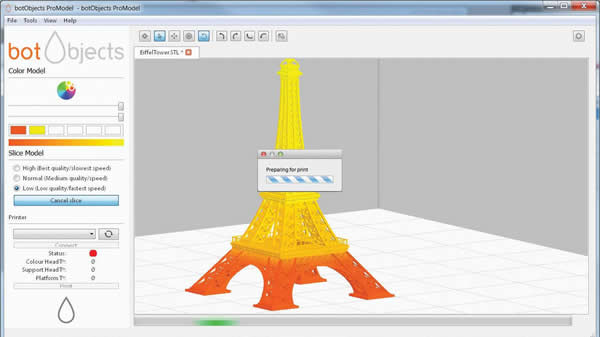 botobjects prodesk3d打印方法 三聯