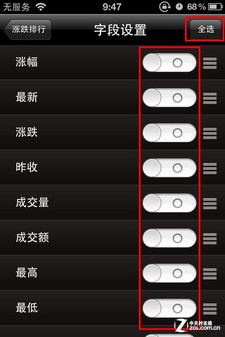 個股排行自助調整 大智慧字段設置教程 