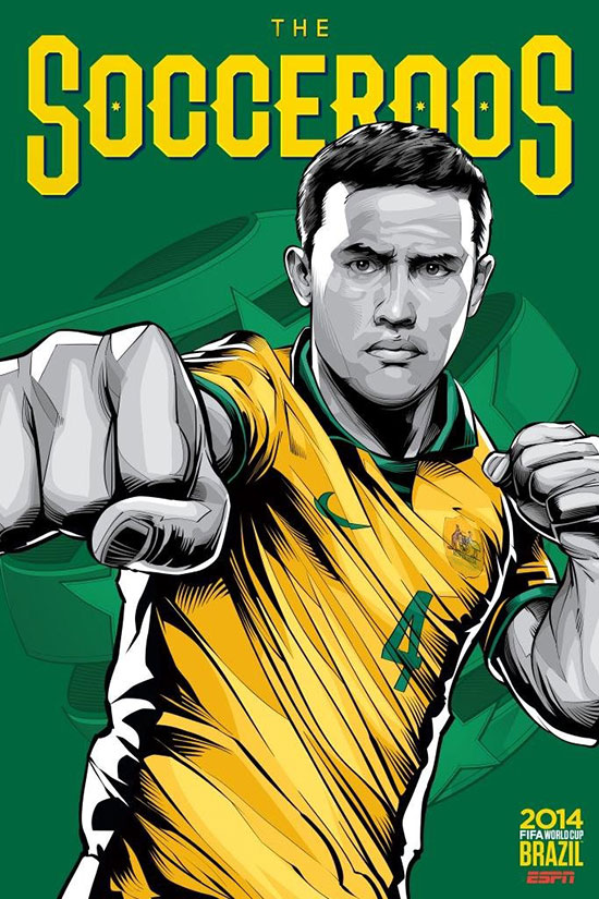 1 1405261220551 2014年巴西世界杯42強宣傳海報設計