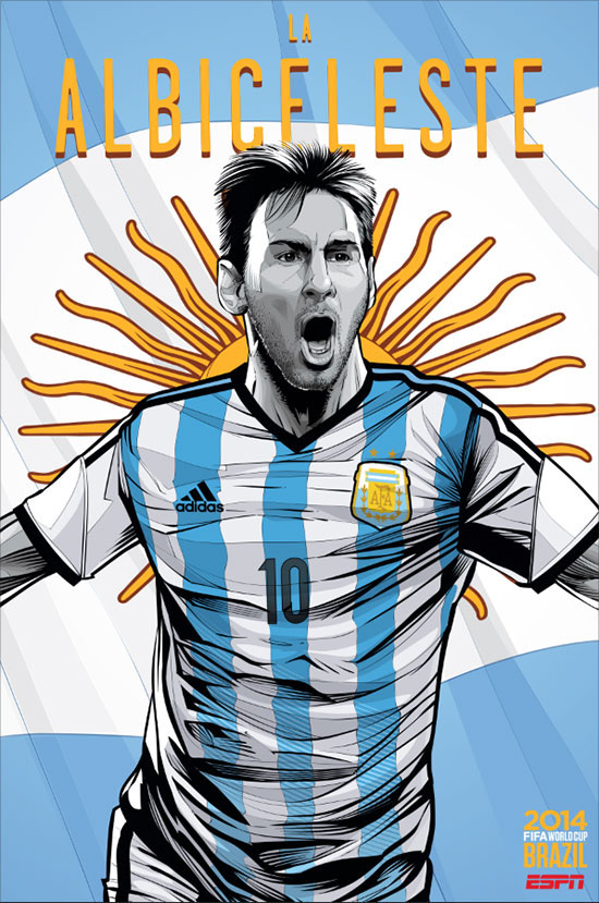 1 1405261220501 2014年巴西世界杯42強宣傳海報設計