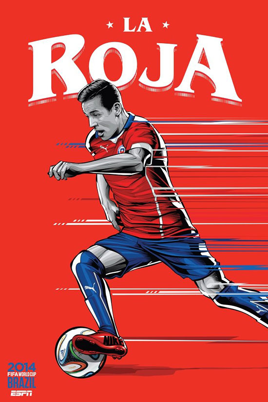 1 1405261221101 2014年巴西世界杯42強宣傳海報設計