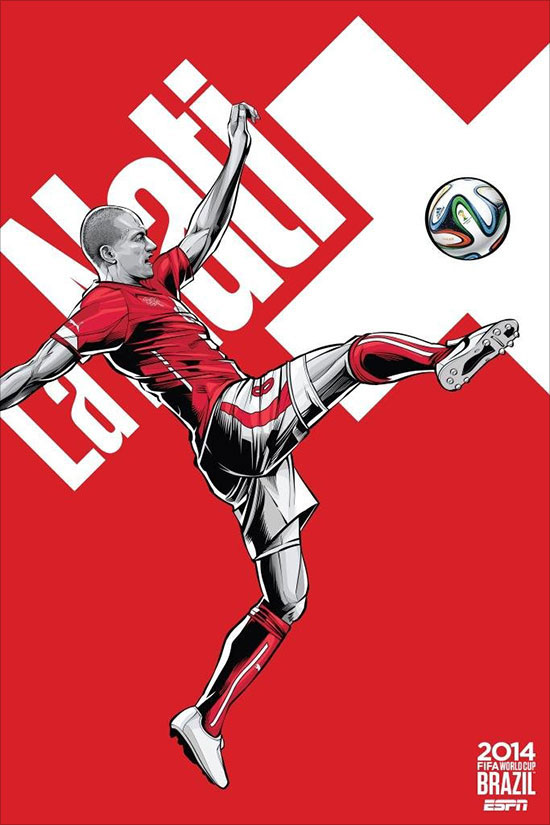 1 1405261223011 2014年巴西世界杯32強宣傳海報設計