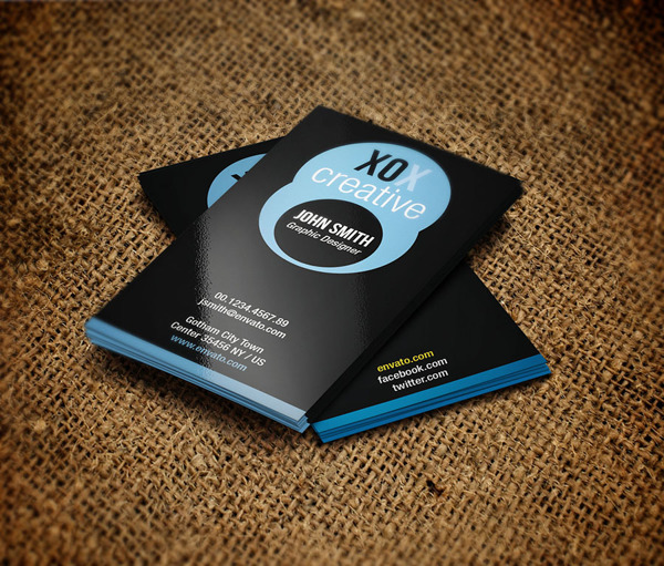 Blue Way by Onur Erol in Showcase of 50 Creative Business Cards