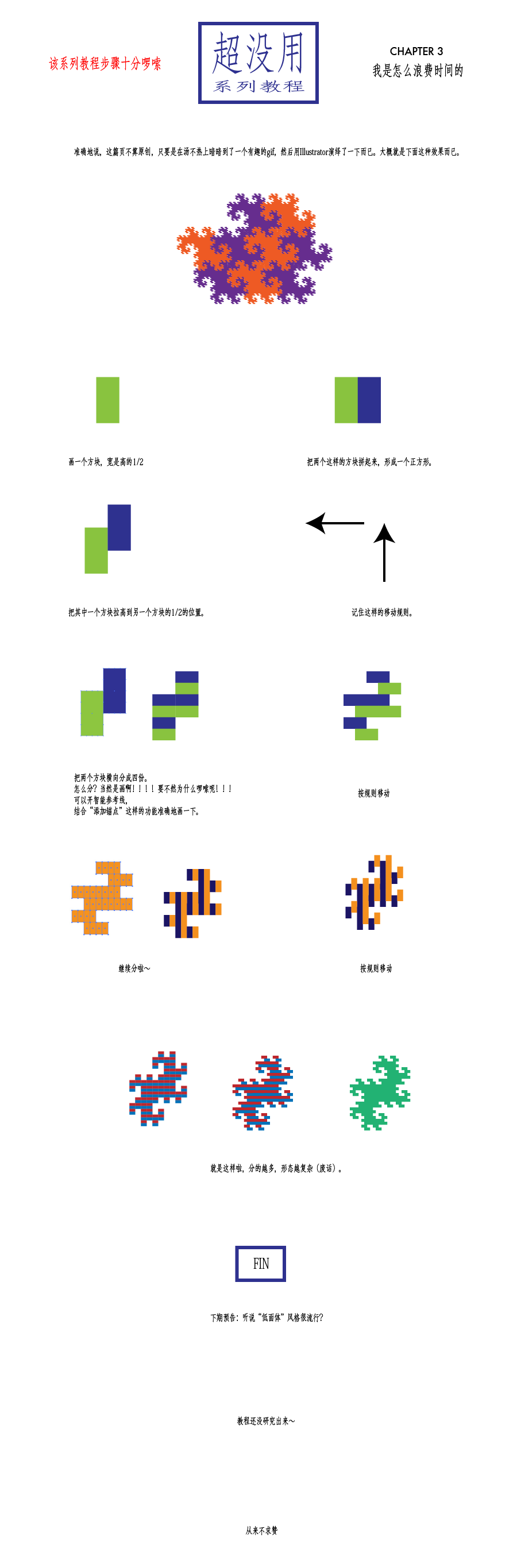 平面設計教程之“我是怎麼浪費時間的”  三聯