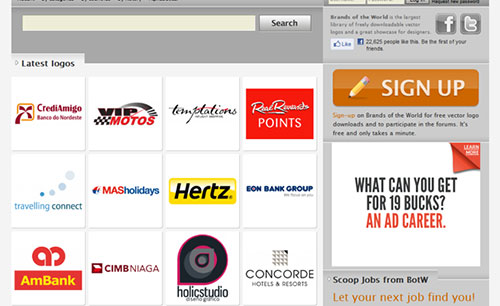 37個設計師們值得收藏的Logo設計資源分享網站