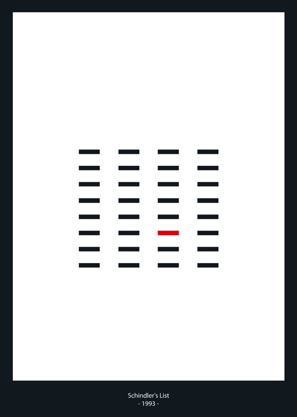 Minimal Movies by Daniel Llamas Soto in Showcase of Minimal Movie Posters #3