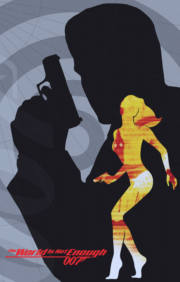 James Bond 007 by Rolando Miguel Soberon in Showcase of Minimal Movie Posters #1