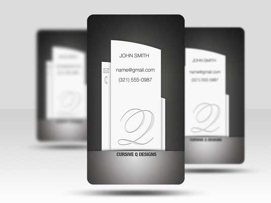 Free business card template