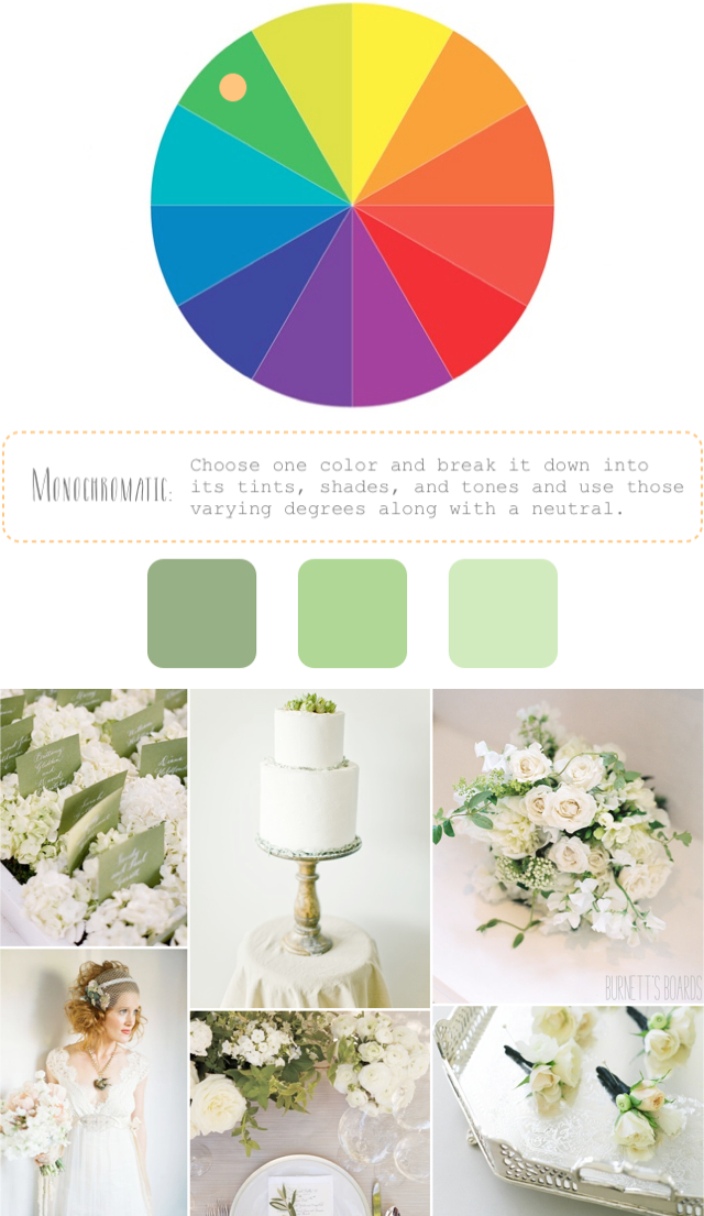 How to Create Color Palettes / monochromatic 
