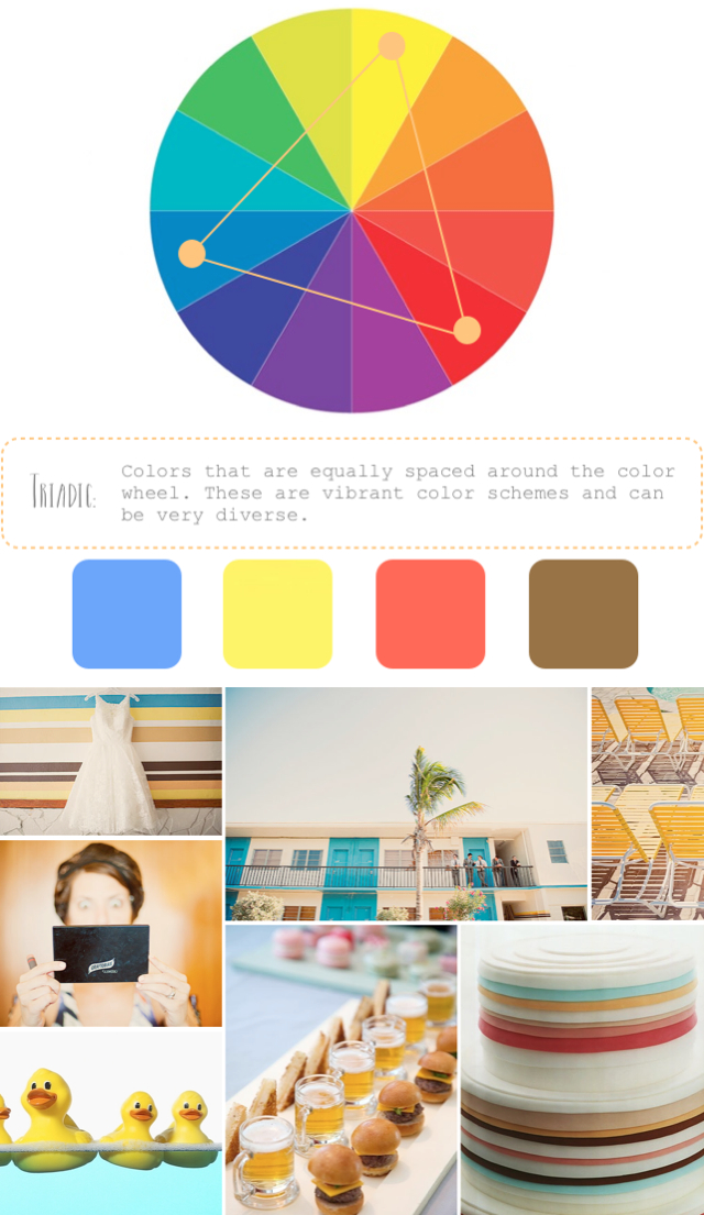 How to Create Color Palettes / triadic colors