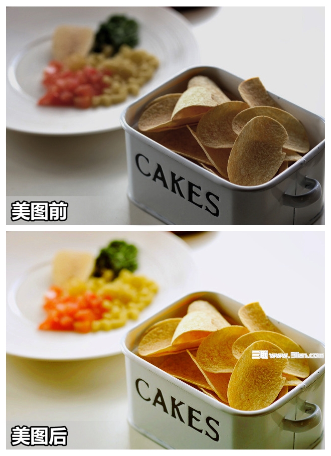 舌尖上的中國 用美圖秀秀誘惑你的味蕾 三聯教程