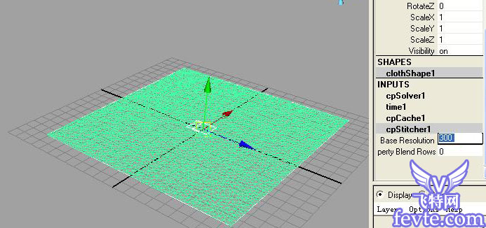 maya cloth組件做布料基礎教程 腳本之家 MAYA角色動畫教程